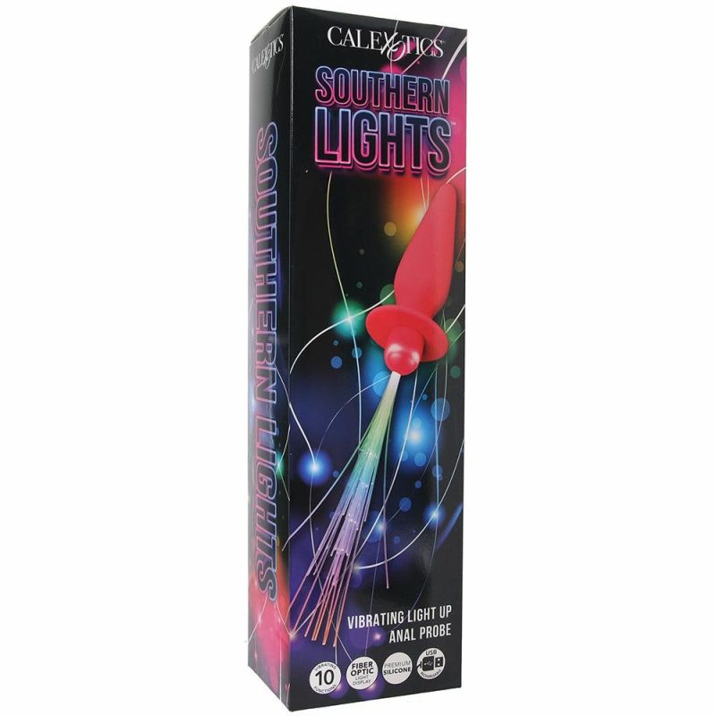 Anal Sex Toys | Southern Lights Vibrating Butt Plug In Pink Anal Sex Toys Anal Sex Toys