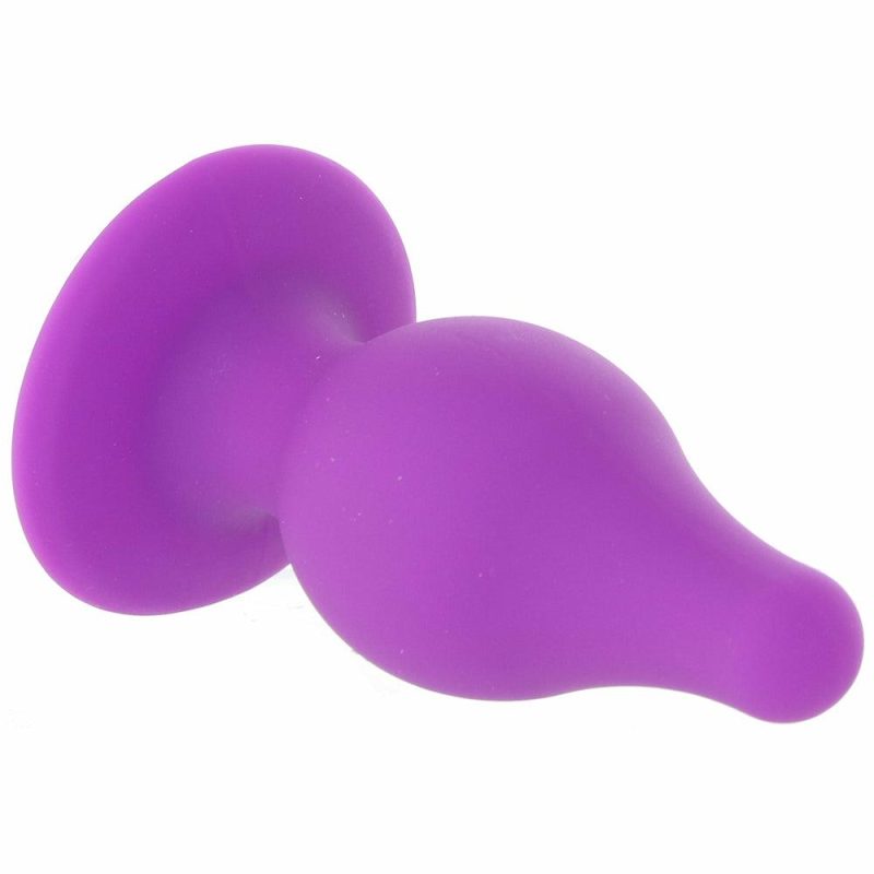 Anal Sex Toys | Squeeze-It Medium Tapered Butt Plug In Purple Anal Sex Toys Anal Sex Toys