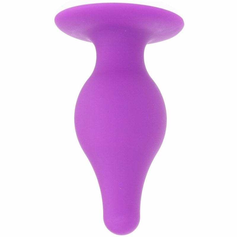 Anal Sex Toys | Squeeze-It Medium Tapered Butt Plug In Purple Anal Sex Toys Anal Sex Toys