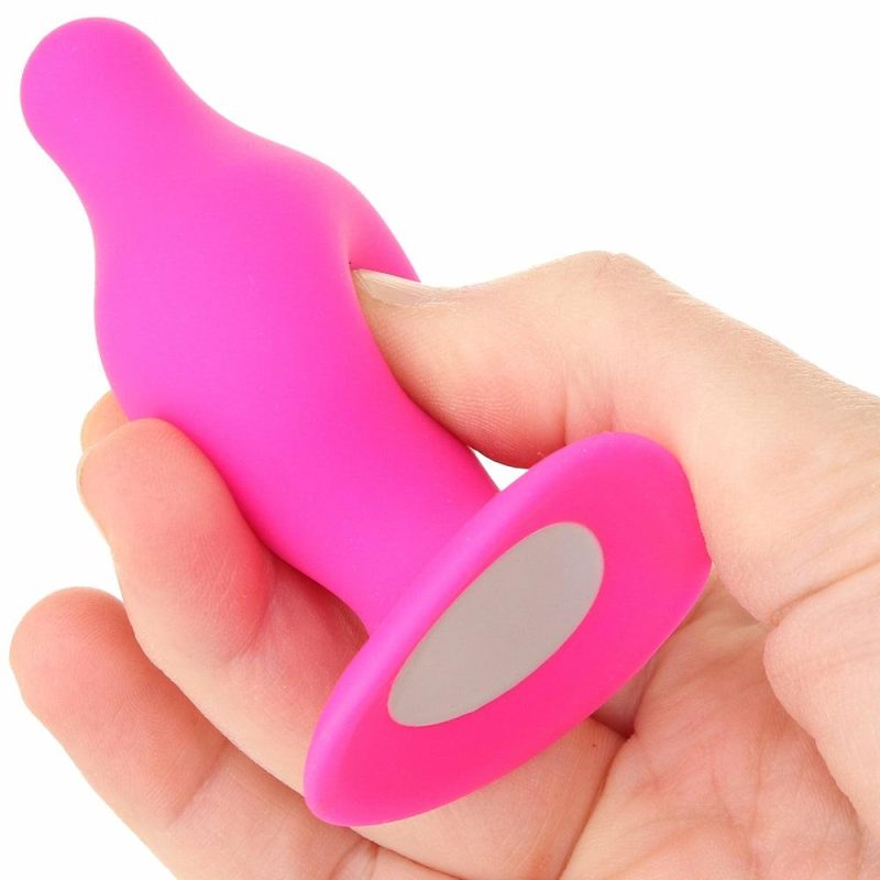 Anal Sex Toys | Squeeze-It Small Tapered Butt Plug In Pink Anal Sex Toys Anal Sex Toys