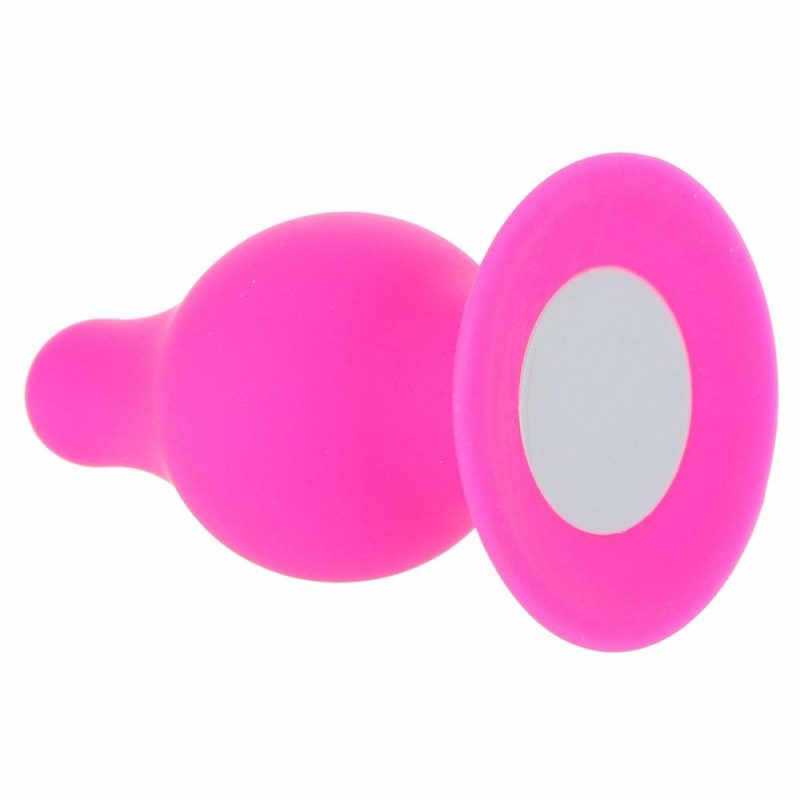 Anal Sex Toys | Squeeze-It Small Tapered Butt Plug In Pink Anal Sex Toys Anal Sex Toys