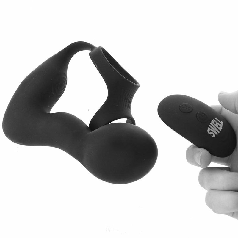 Anal Sex Toys | Swell Inflatable Vibrating Prostate Plug And Ring Anal Sex Toys Anal Sex Toys