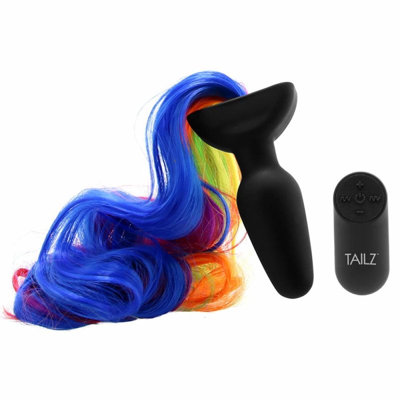 Anal Sex Toys | Tailz Rainbow Pony Vibrating Anal Plug Anal Sex Toys Anal Sex Toys