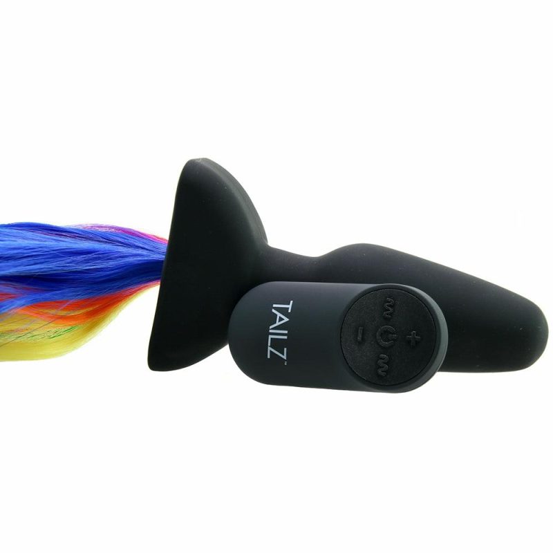 Anal Sex Toys | Tailz Rainbow Pony Vibrating Anal Plug Anal Sex Toys Anal Sex Toys