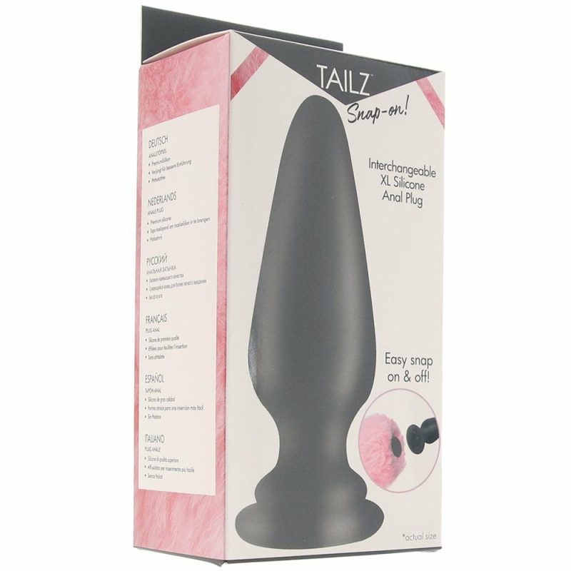 Anal Sex Toys | Tailz Snap-On Interchangeable Xl Anal Plug Anal Sex Toys Anal Sex Toys