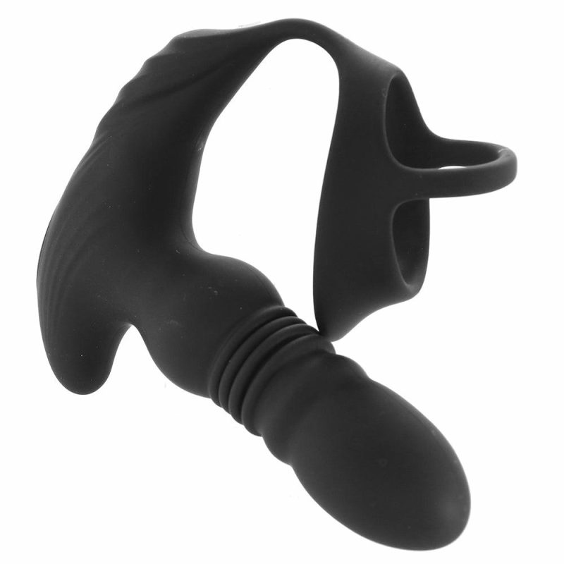 Anal Sex Toys | Thunder Plugs Thrusting Remote Plug With Cock Strap Anal Sex Toys Anal Sex Toys