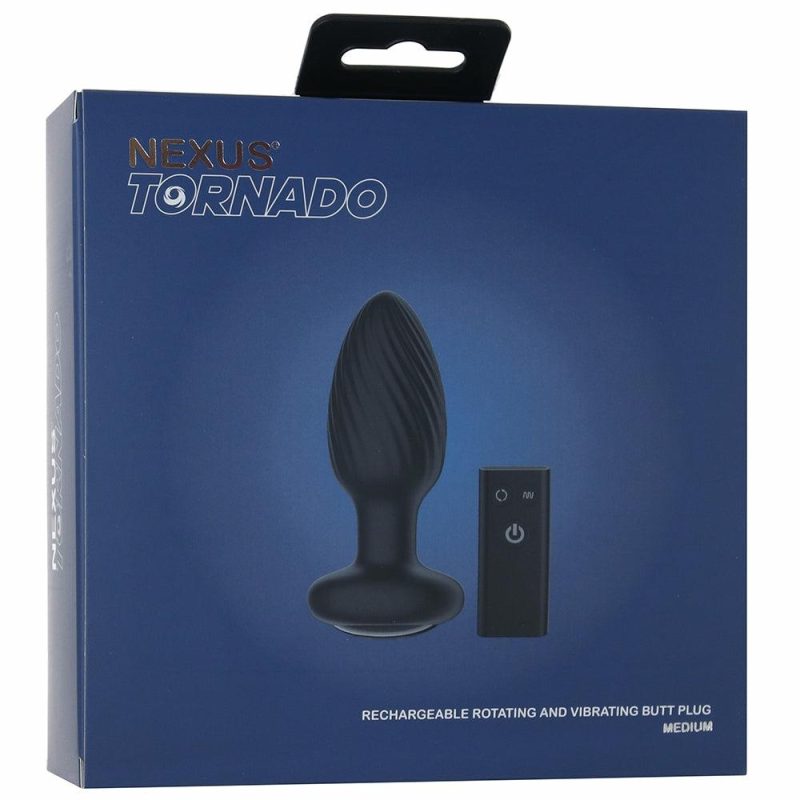 Anal Sex Toys | Tornado Medium Rotating Butt Plug Vibe Anal Sex Toys Anal Sex Toys