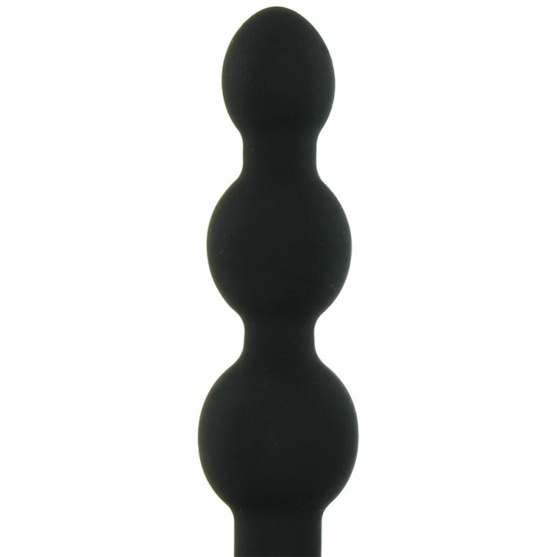 Anal Sex Toys | Triplet Remote Vibrating Beaded Plug In Black Anal Sex Toys Anal Sex Toys