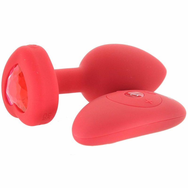 Anal Sex Toys | Vibrating Heart Plug In Red Anal Sex Toys Anal Sex Toys