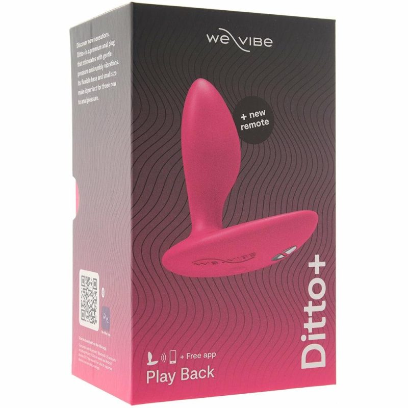 Anal Sex Toys | We-Vibe Ditto+ Vibrating Anal Plug In Pink Anal Sex Toys Anal Sex Toys