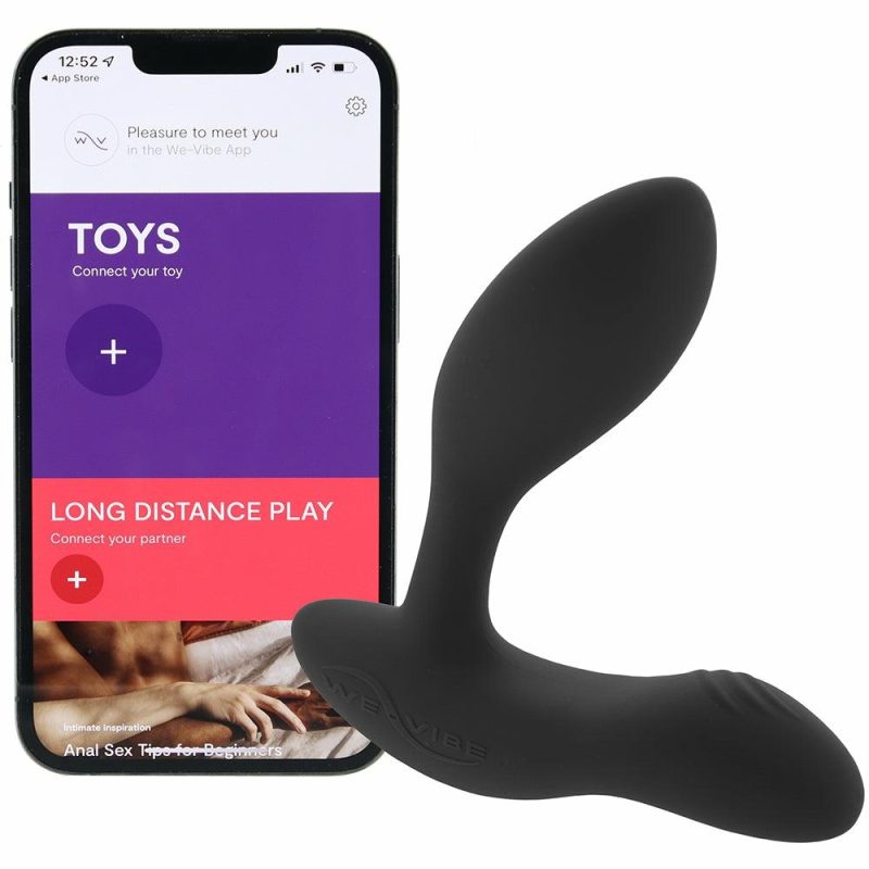 Anal Sex Toys | We-Vibe Vector + Prostate Massager In Charcoal Anal Sex Toys Anal Sex Toys