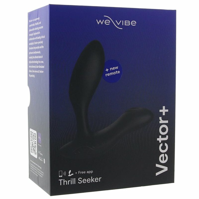 Anal Sex Toys | We-Vibe Vector + Prostate Massager In Charcoal Anal Sex Toys Anal Sex Toys