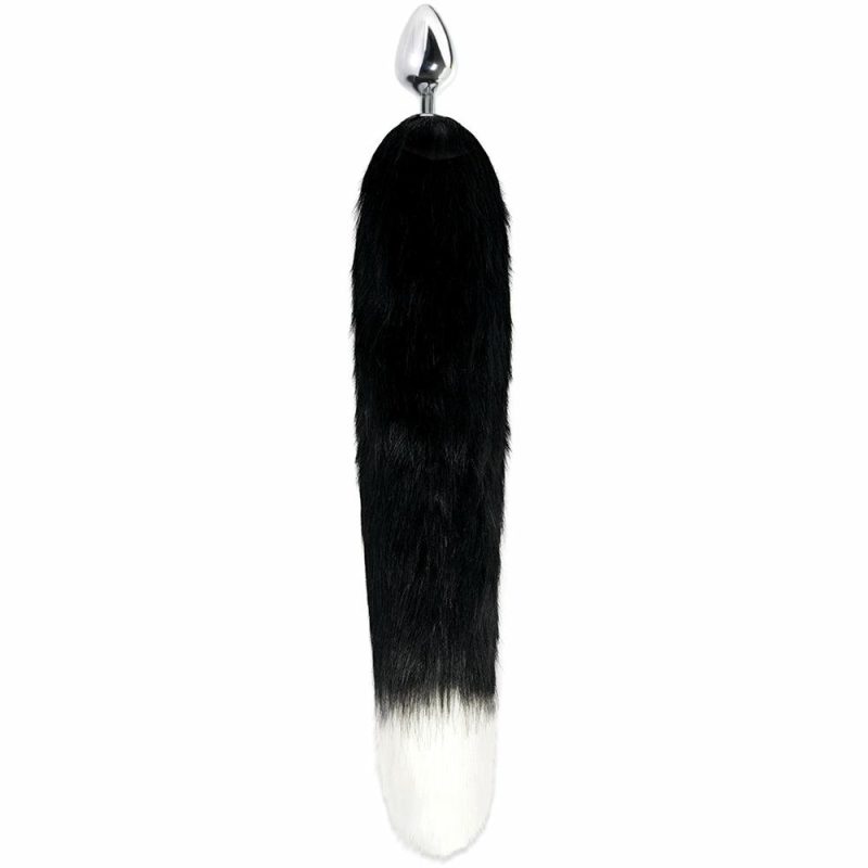 Anal Sex Toys | Whipsmart 3 Inch Metal Plug With Fox Tail In Black Anal Sex Toys Anal Sex Toys