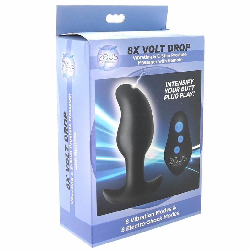 Anal Sex Toys | Zeus Volt Drop E-Stim Prostate Vibe Anal Sex Toys Anal Sex Toys