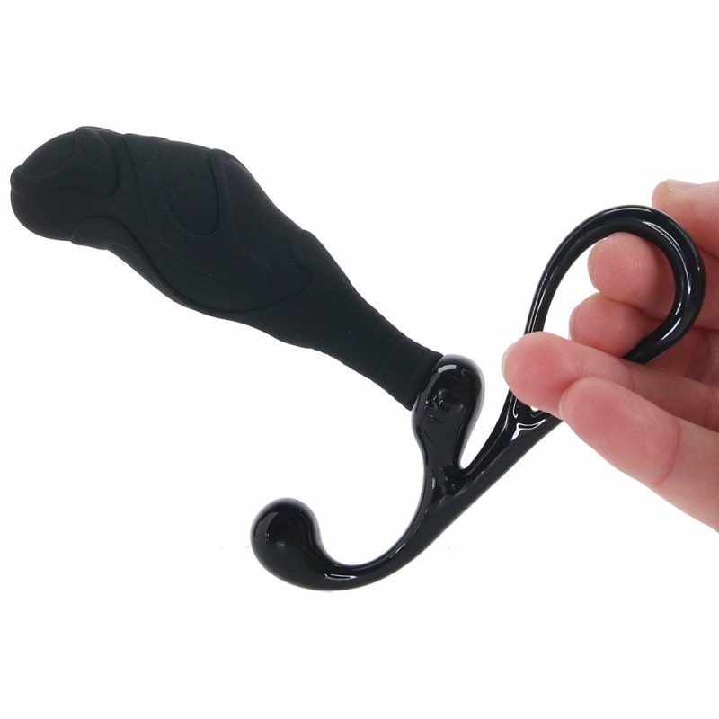 Anal Sex Toys | Zini Janus Black Anti Shock Prostate Massager In L Anal Sex Toys Anal Sex Toys