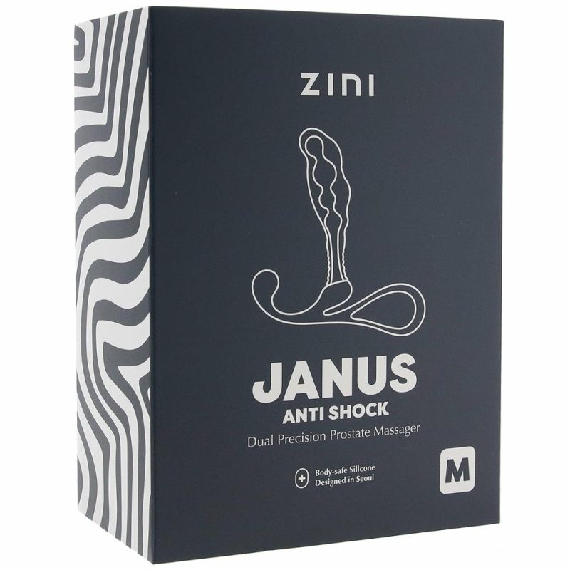 Anal Sex Toys | Zini Janus Black Anti Shock Prostate Massager In M Anal Sex Toys Anal Sex Toys