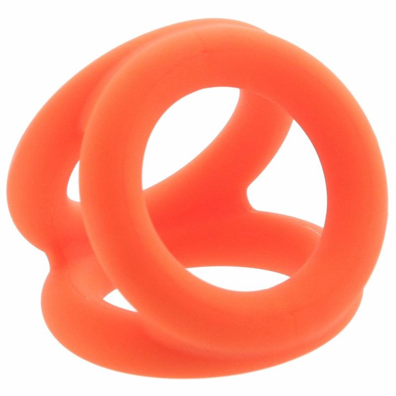 Bondage | Alpha Liquid Silicone Tri-Ring Bondage Bondage