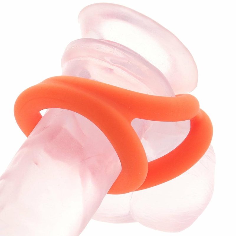 Bondage | Alpha Liquid Silicone Tri-Ring Bondage Bondage