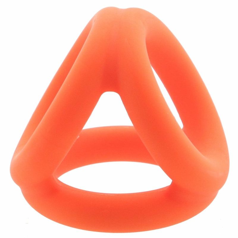 Bondage | Alpha Liquid Silicone Tri-Ring Bondage Bondage