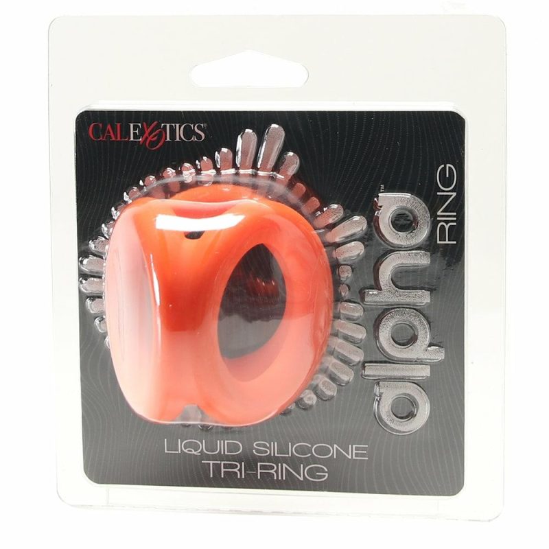 Bondage | Alpha Liquid Silicone Tri-Ring Bondage Bondage