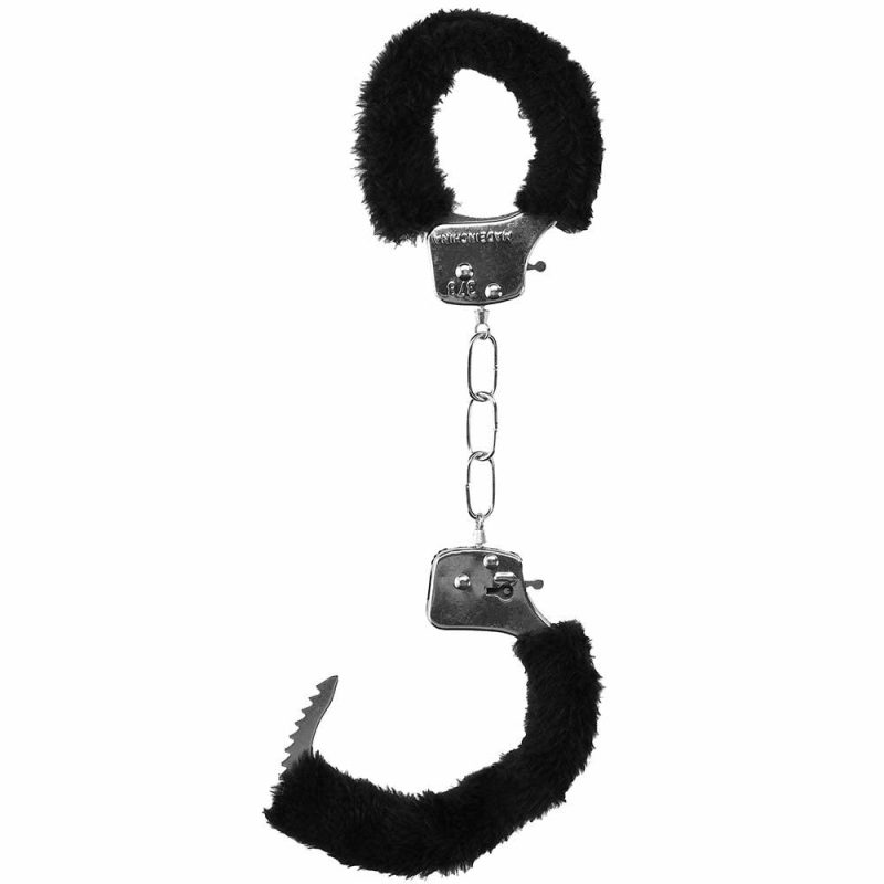 Bondage | Black & White Beginner’s Furry Wrist Cuffs Bondage Bondage