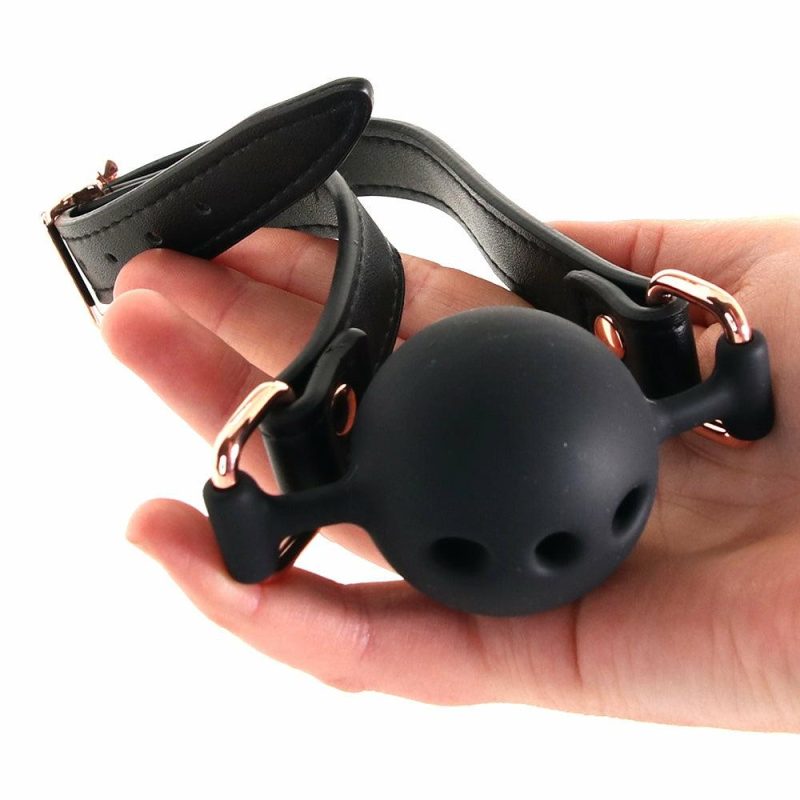 Bondage | Bondage Couture Ball Gag In Rose Gold Bondage Bondage