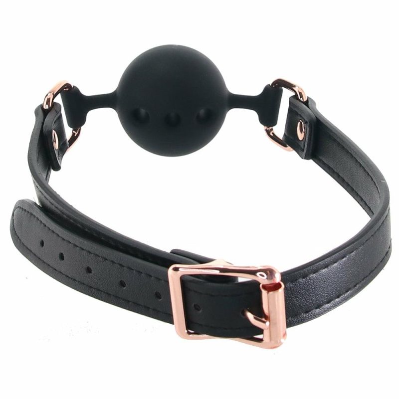 Bondage | Bondage Couture Ball Gag In Rose Gold Bondage Bondage