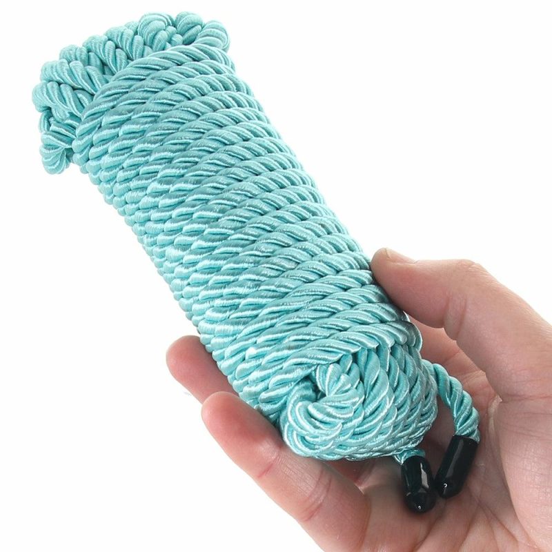 Bondage | Bound 25 Foot Rope In Teal Bondage Bondage