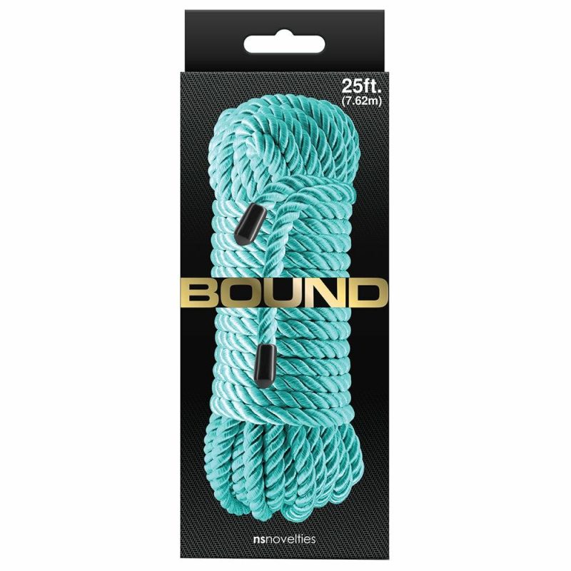 Bondage | Bound 25 Foot Rope In Teal Bondage Bondage