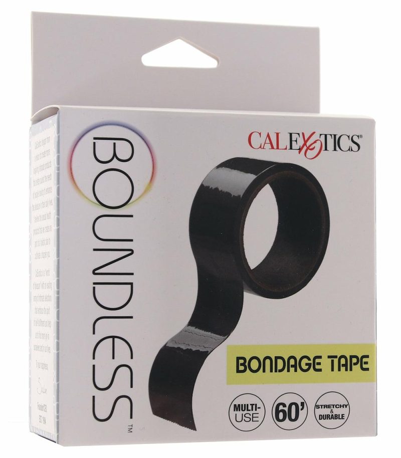 Bondage | Boundless 60 Inch Bondage Tape In Black Bondage Bondage