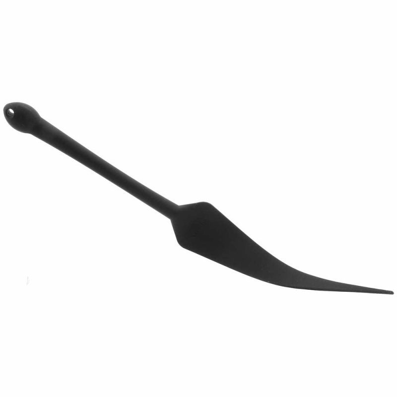 Bondage | Dragon Tail Premium Silicone Paddle In Black Bondage Bondage