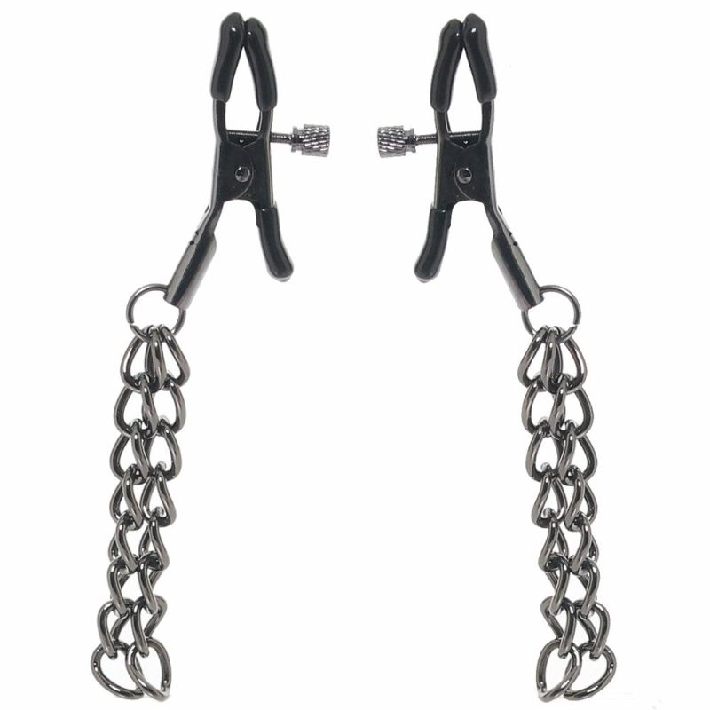 Bondage | Euphoria Chain Nipple Clamps Bondage Bondage