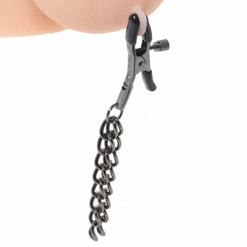 Bondage | Euphoria Chain Nipple Clamps Bondage Bondage