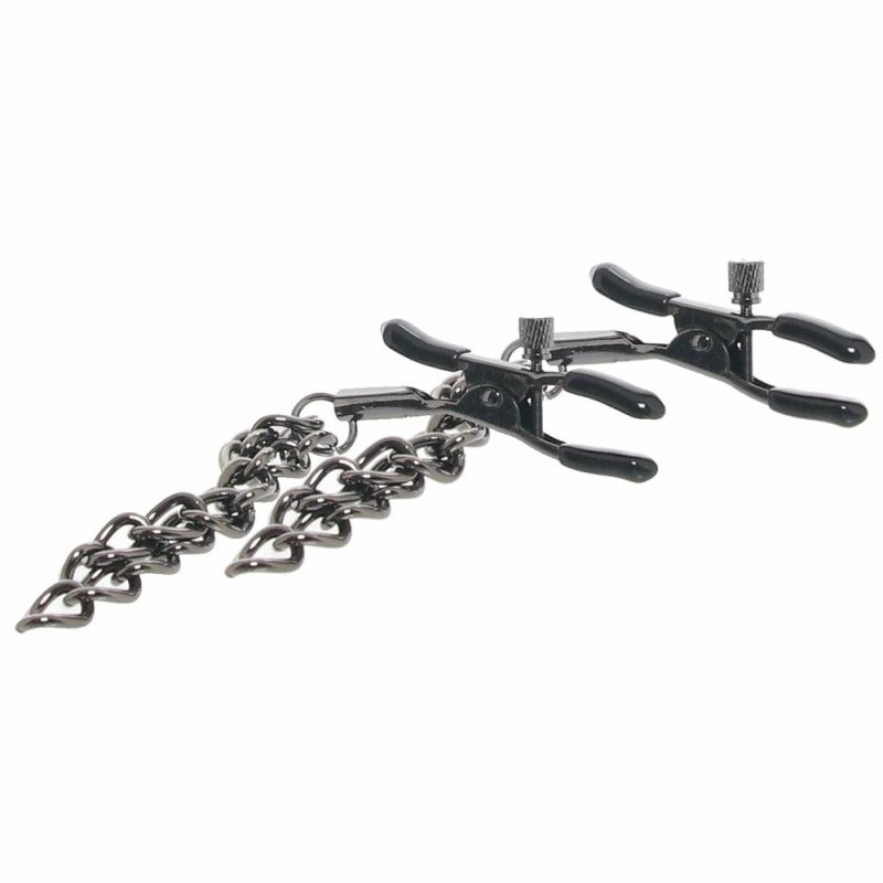 Bondage | Euphoria Chain Nipple Clamps Bondage Bondage