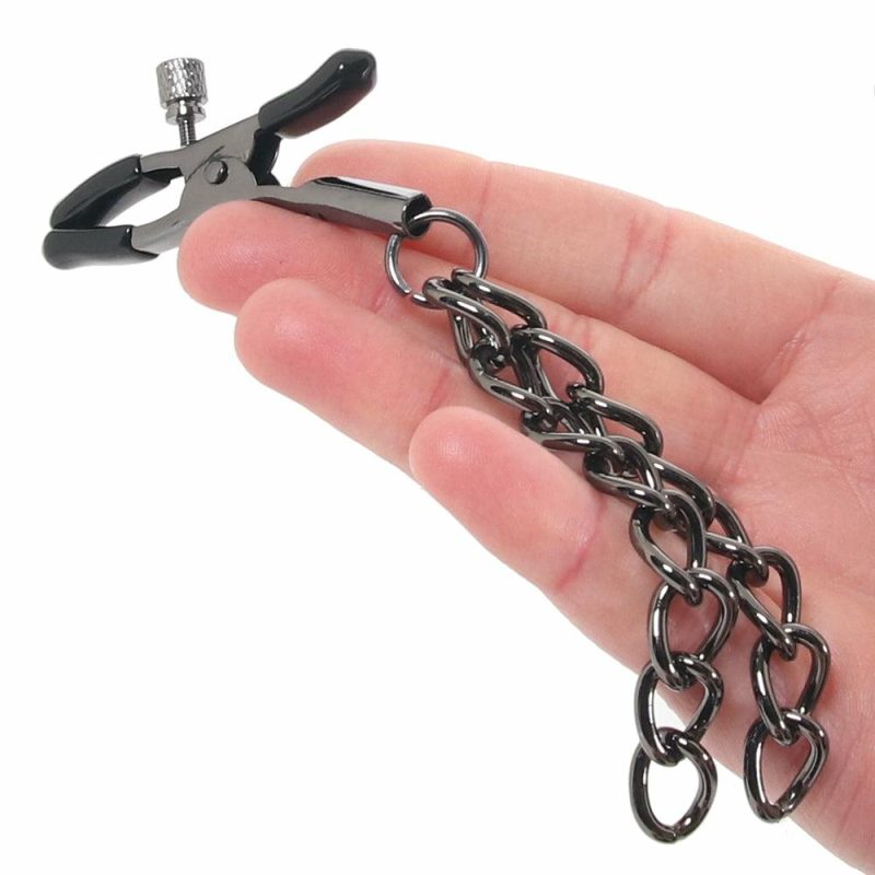 Bondage | Euphoria Chain Nipple Clamps Bondage Bondage