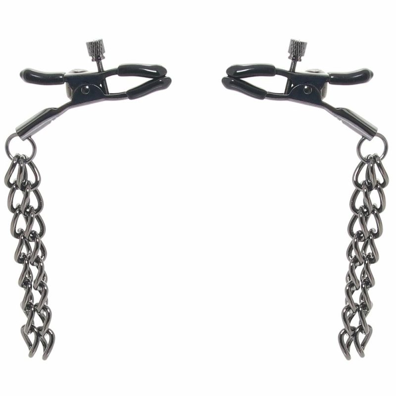 Bondage | Euphoria Chain Nipple Clamps Bondage Bondage