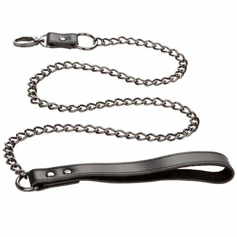 Bondage | Euphoria Collar With Chain Leash Bondage Bondage