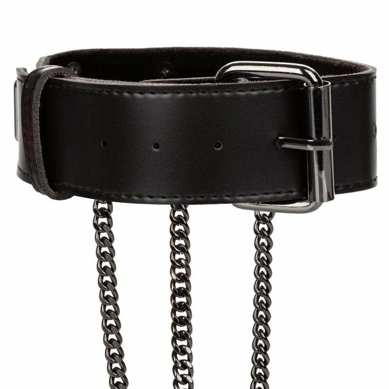 Bondage | Euphoria Multi Chain Collar Harness In Os Bondage Bondage