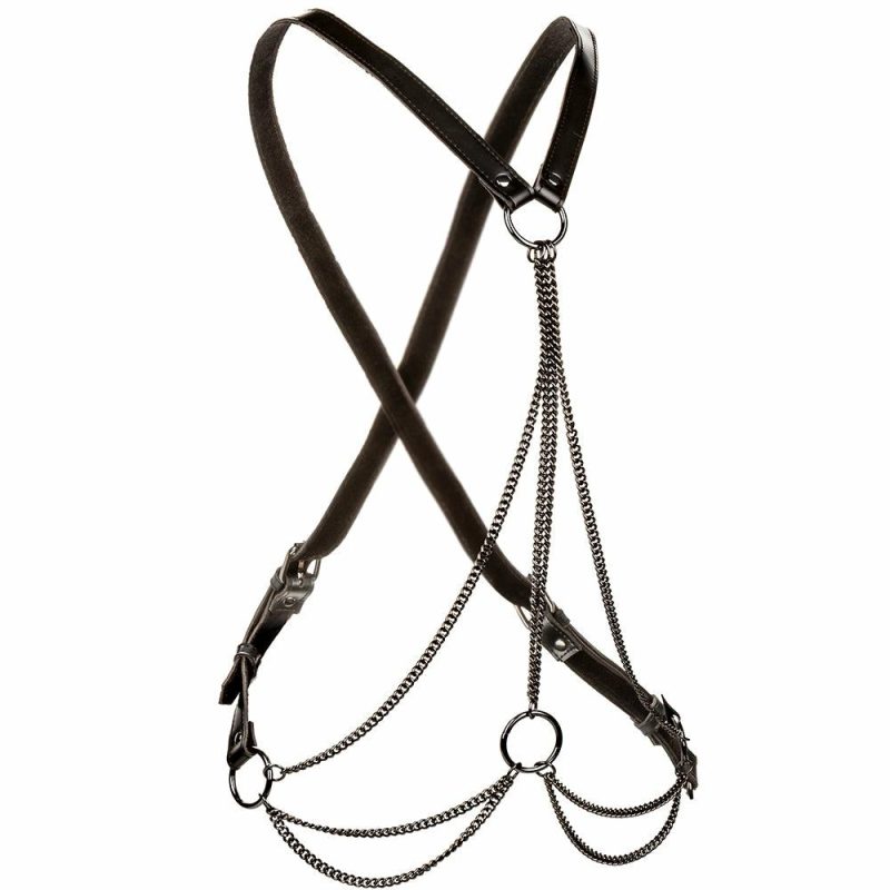 Bondage | Euphoria Multi Chain Harness In Osxl Bondage Bondage