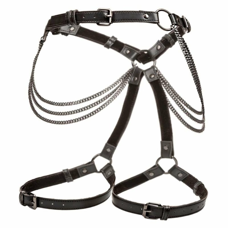 Bondage | Euphoria Multi Chain Thigh Harness In Os Bondage Bondage