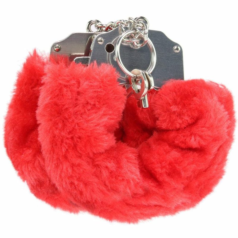 Bondage | Fetish Fantasy Beginner’s Furry Cuffs In Red Bondage Bondage