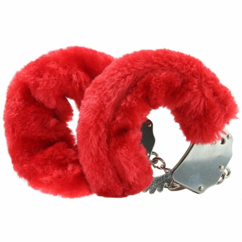 Bondage | Fetish Fantasy Beginner’s Furry Cuffs In Red Bondage Bondage