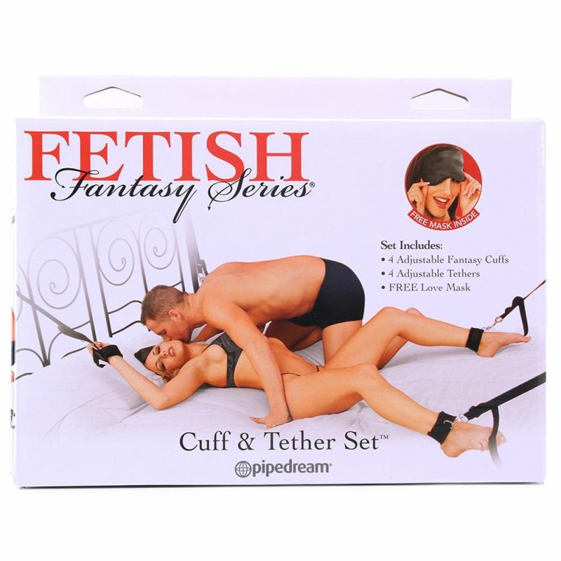 Bondage | Fetish Fantasy Cuff & Tether Set Bondage Bondage