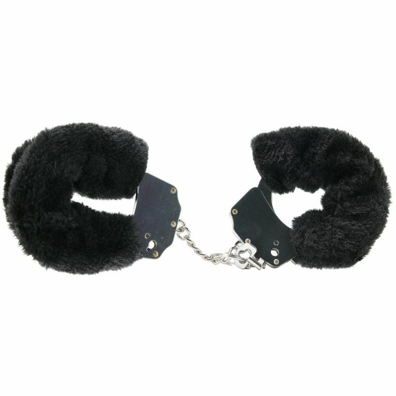 Bondage | Fetish Fantasy Furry Cuffs In Black Bondage Bondage