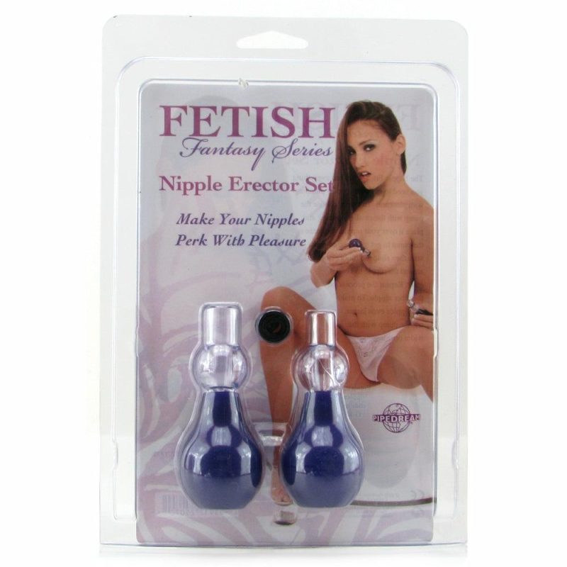 Bondage | Fetish Fantasy Nipple Suction Set In Purple Bondage Bondage