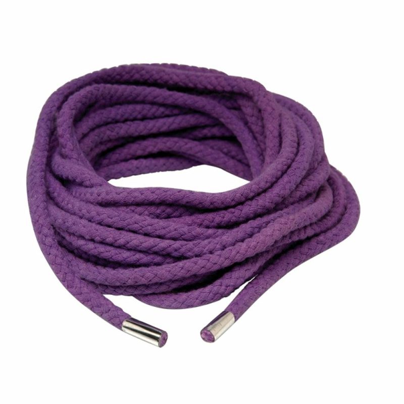 Bondage | Fetish Fantasy Series 35 Foot Japanese Silk Rope In Purple Bondage Bondage