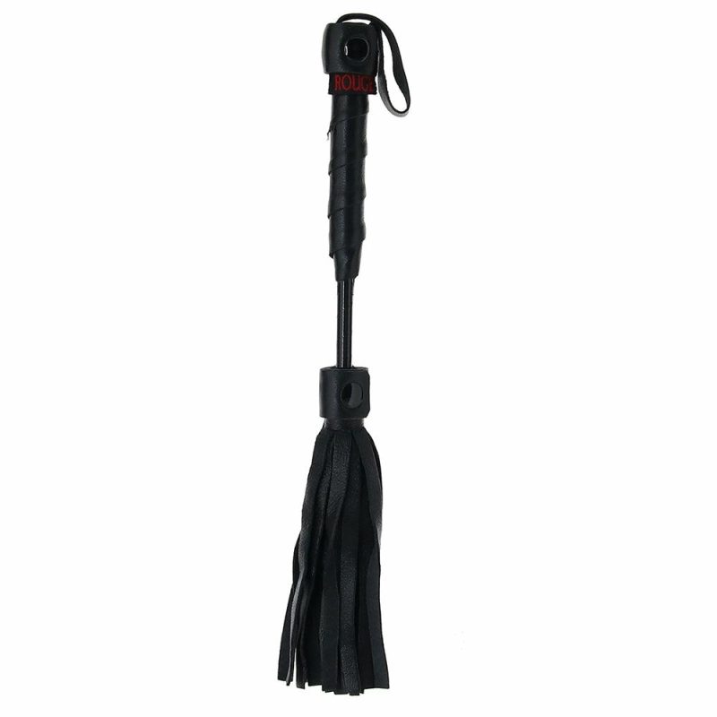 Bondage | Leather Mini Flogger In Black Bondage Bondage