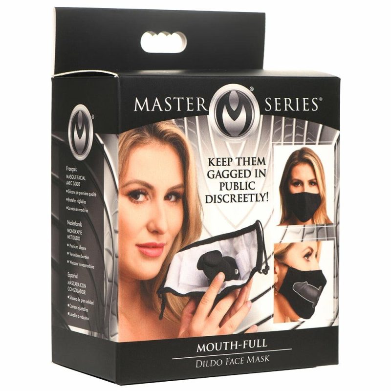 Bondage | Master Series Mouth-Full Dildo Face Mask Bondage Bondage