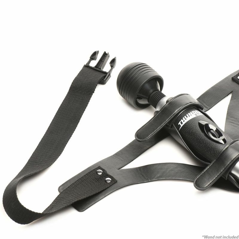 Bondage | Master Series Thunder Strap Wand Thigh Harness Bondage Bondage