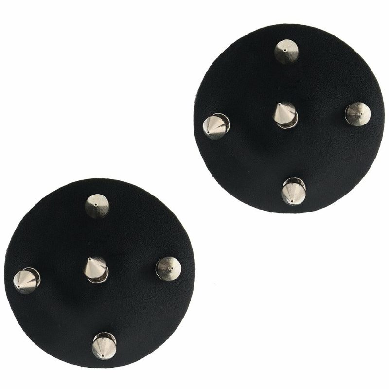 Bondage | Nipple Couture Black Studded Covers Bondage Bondage